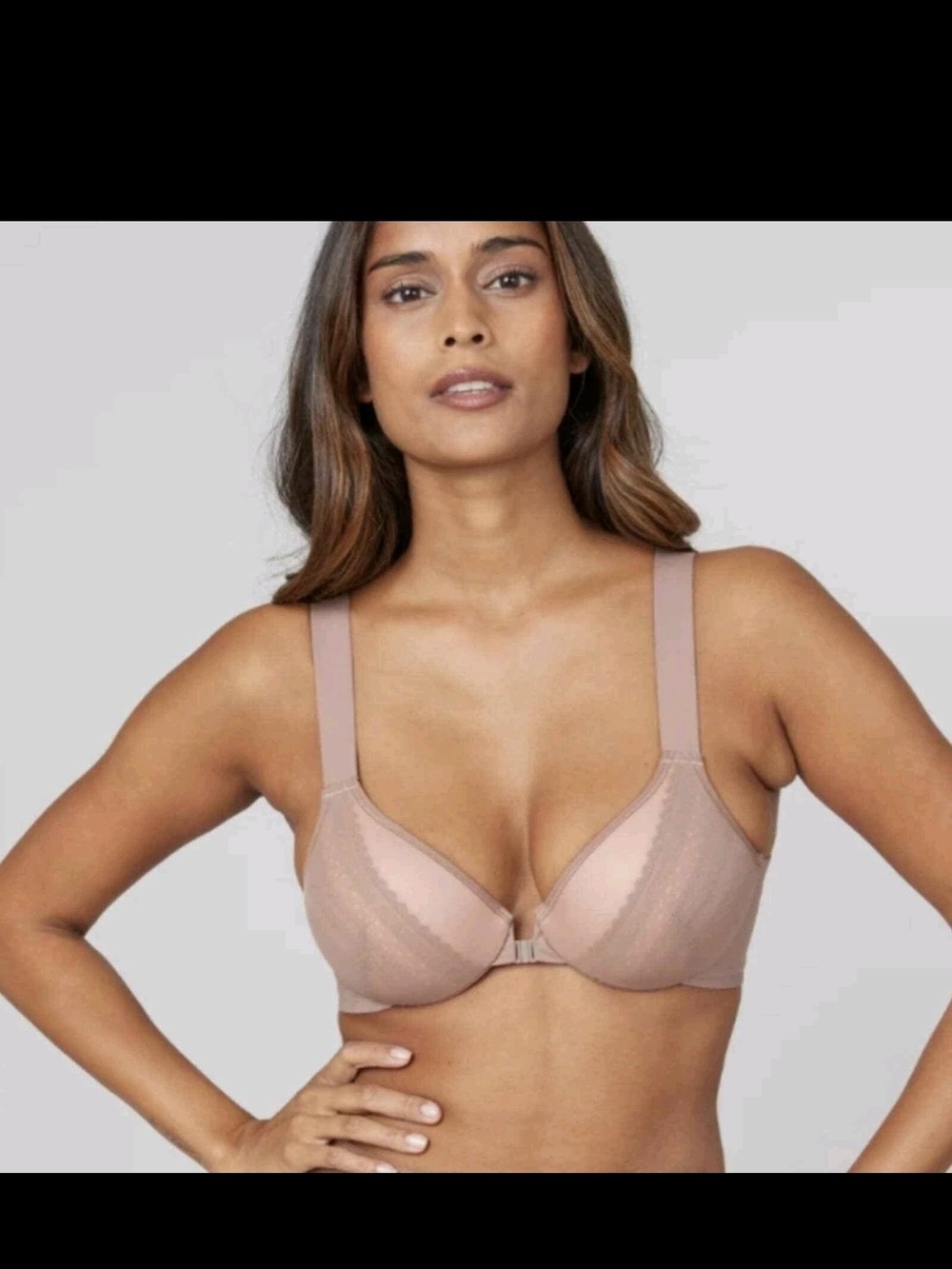 NWT SPANX Bra-llelujah Illusion Lace Full Coverage Bra Women's Size 36C